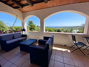 Preciosa casa amb vistes al mar a urbanització Mas Ros, Platja d'Aro