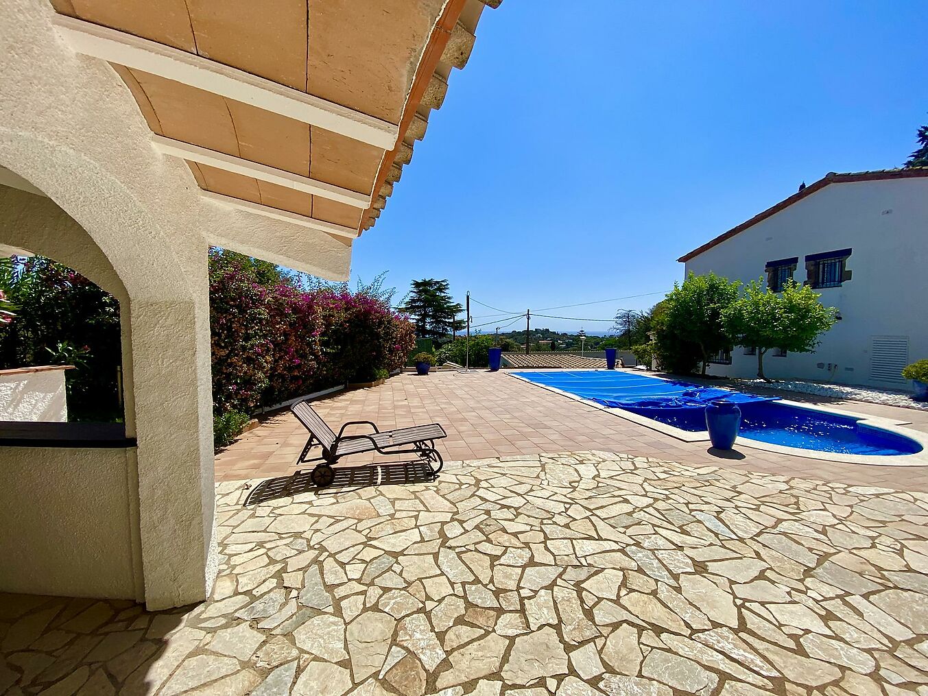 Preciosa casa con vistas a mar en urbanización Mas Ros, Platja d'Aro