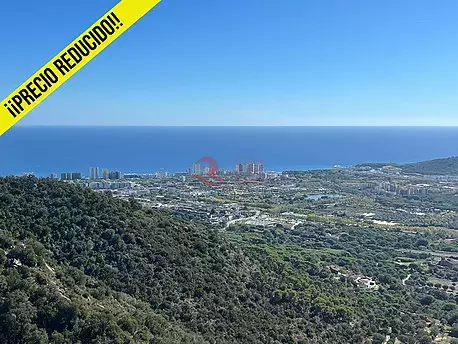Groot terrein met uitzicht op zee in Platja d'Aro