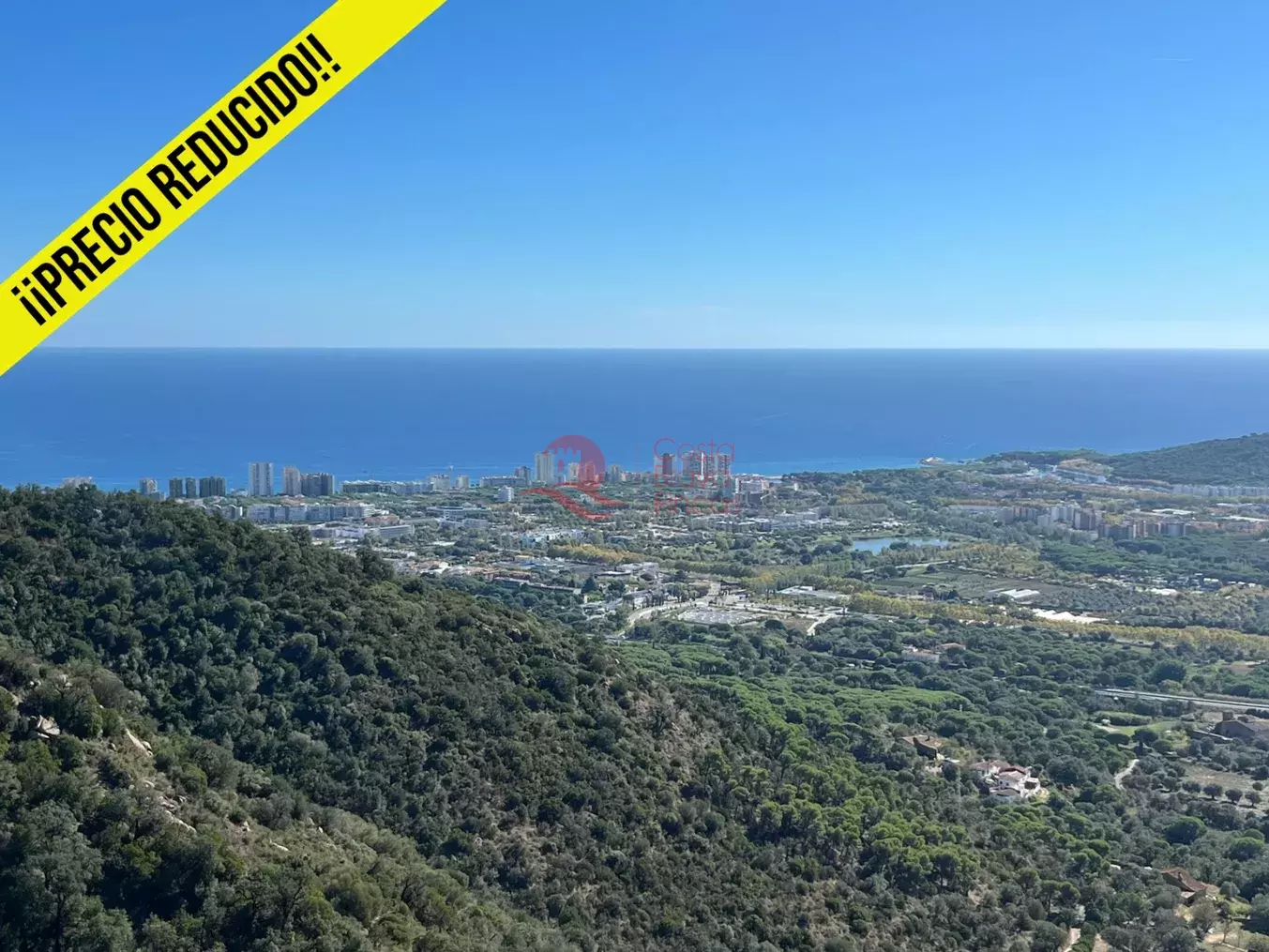 Large plot with sea views in Platja d'Aro.