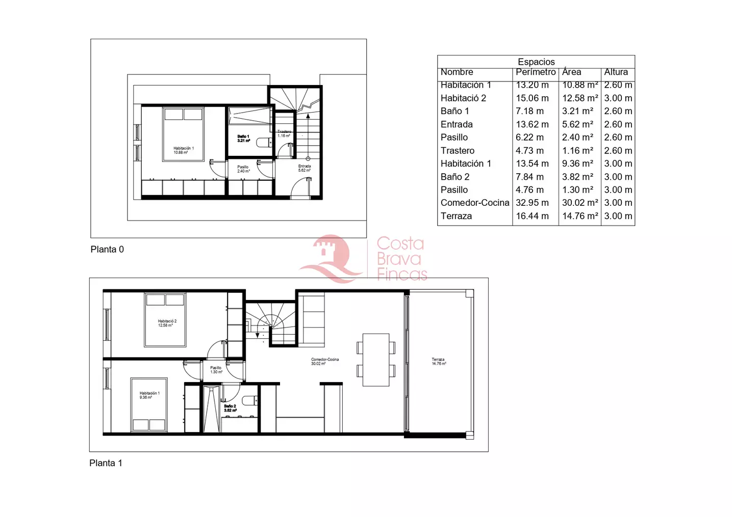 Appartement met terras en zwembad te koop in Platja d'Aro.