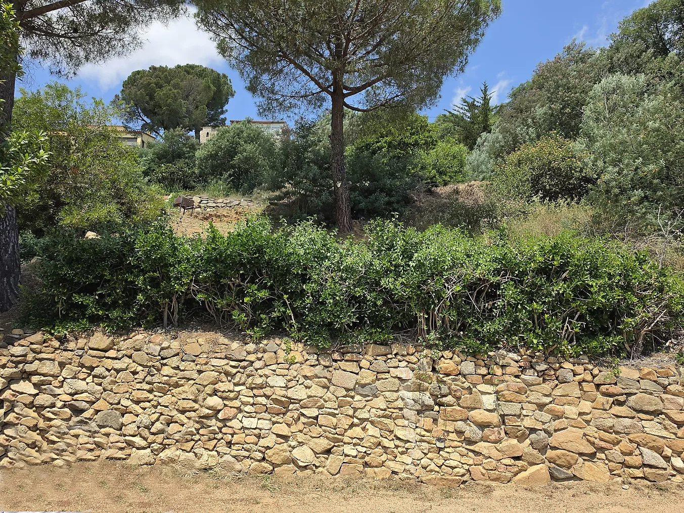 Parcel·la urbana de 852 m a Mas Ambrós (Calonge) amb vistes panoràmiques al mar.