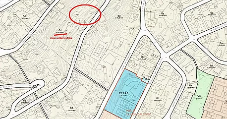 Parcel·la urbana de 852 m  a Mas Ambrós (Calonge) amb vistes panoràmiques al mar.