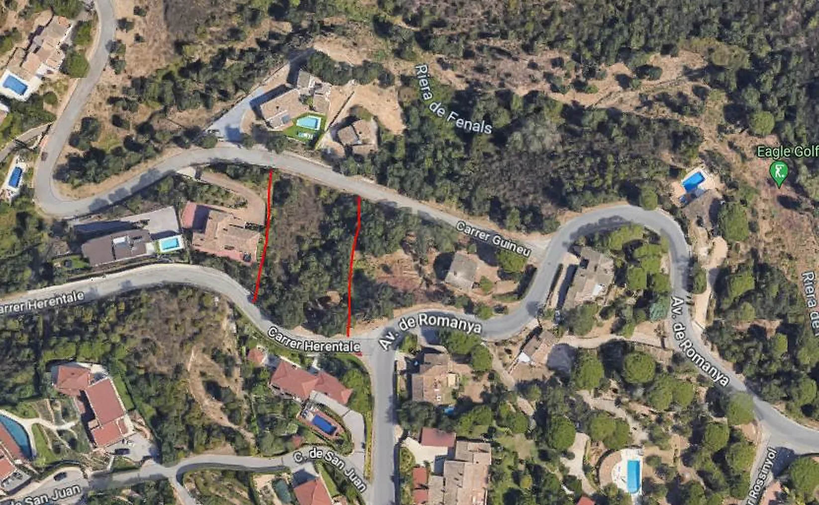 Terreny en venda a Platja d'Aro