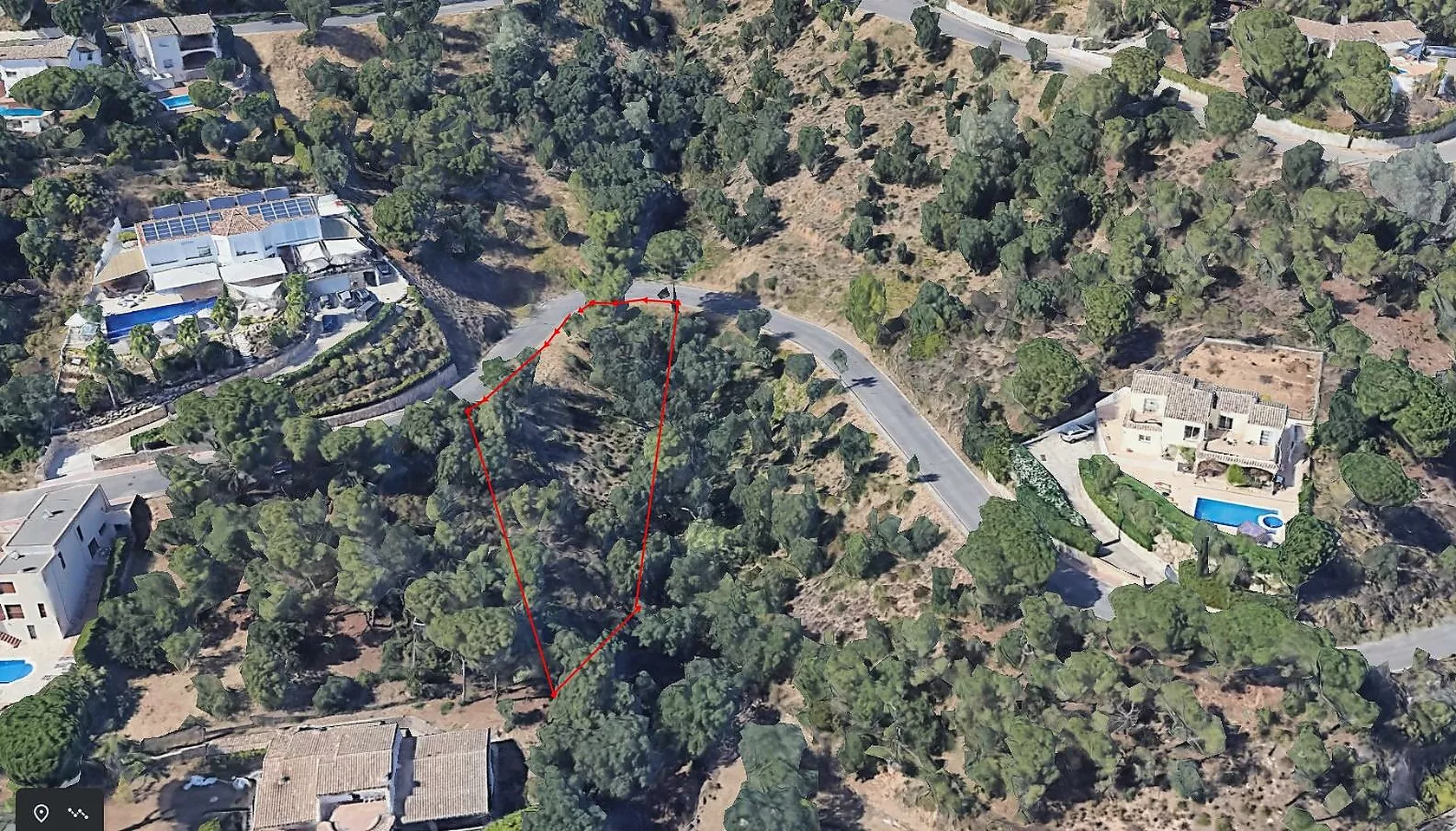 Fantàstica parcel·la de 1.086m2