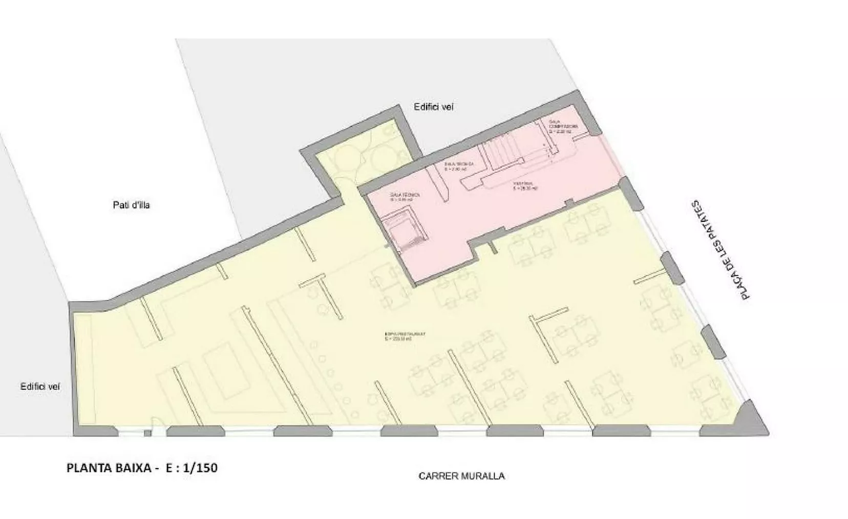 EDIFICI HISTÒRIC PER A INVERSIÓ AL CENTRE DE FIGUERES