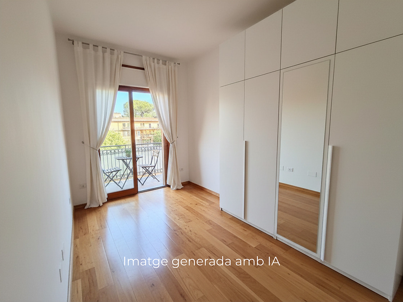 Pis molt lluminós amb dos balcons i dues orientacions