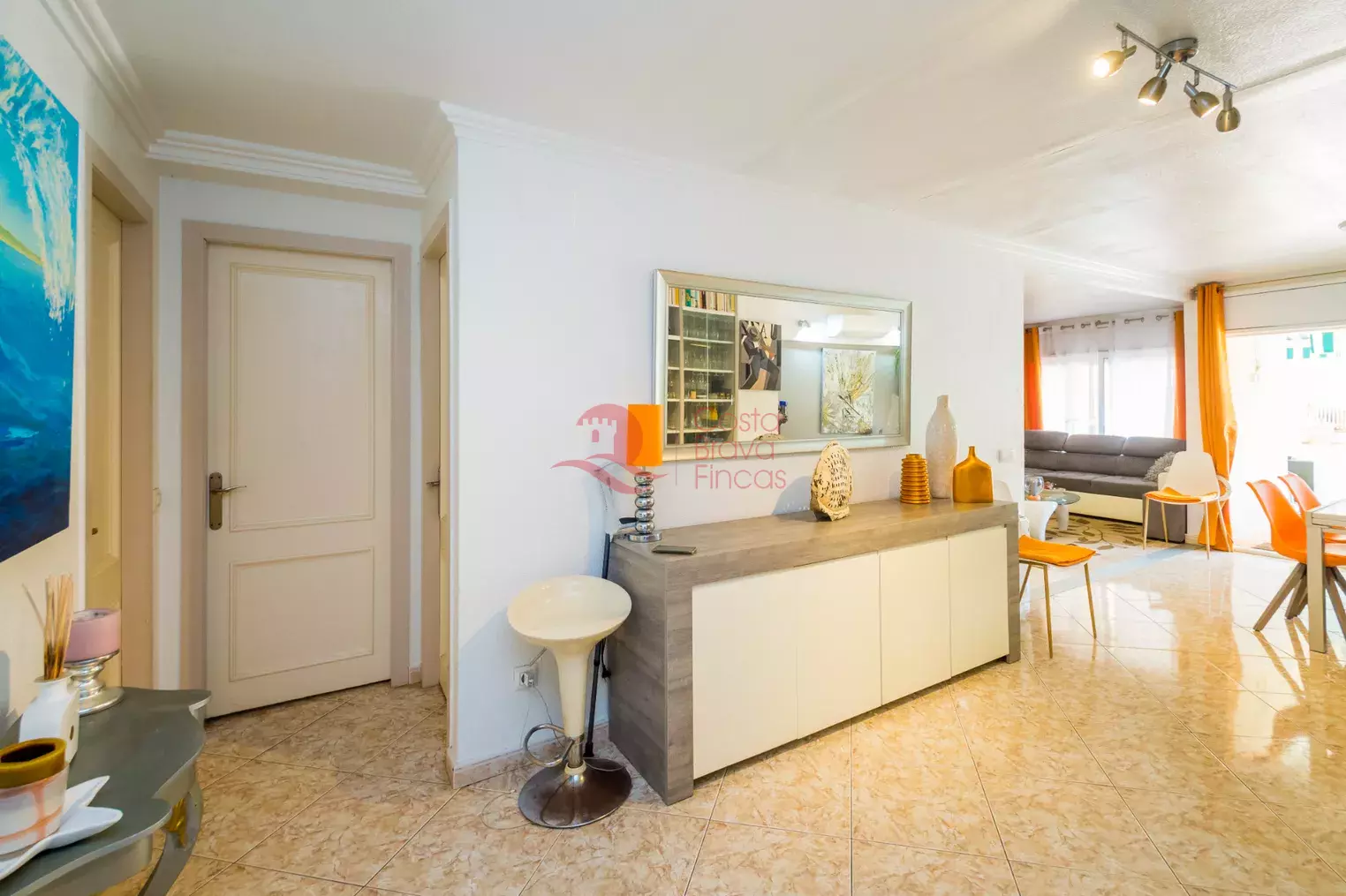 Appartement spacieux avec vue sur la mer à Platja d'Aro