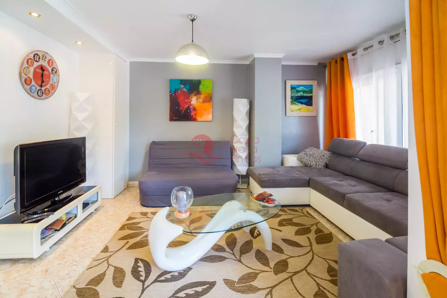 Appartement spacieux avec vue sur la mer à Platja d'Aro