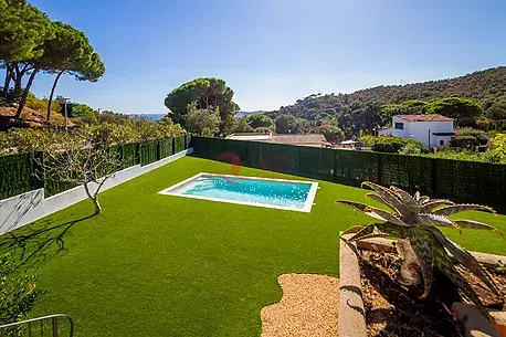 Gerenoveerd huis met zeezicht in Platja d'Aro