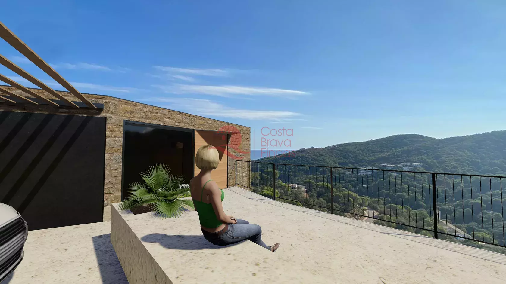 Brand New Designer Villa with Sea and Mountain Views