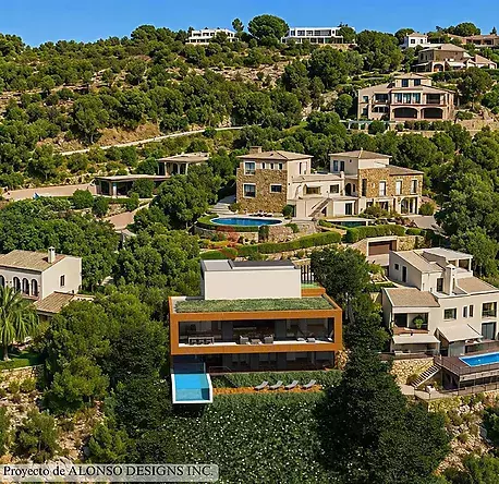 Large plot with sea views in Platja d'Aro.