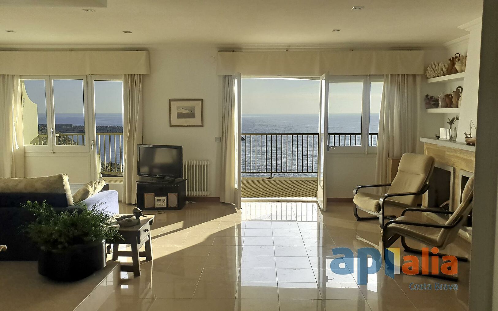 Bel appartement de 3 chambres avec vue mer à Palamos