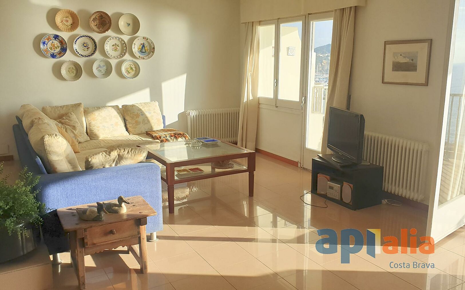 Precioso piso de 3 dormitorios con vistas al mar en Palamós.
