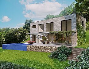 New construction house in Begur