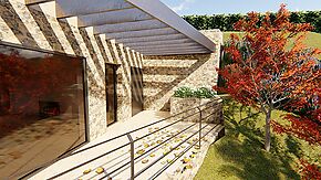 Preciosa y exclusiva casa moderna en construcción en Begur