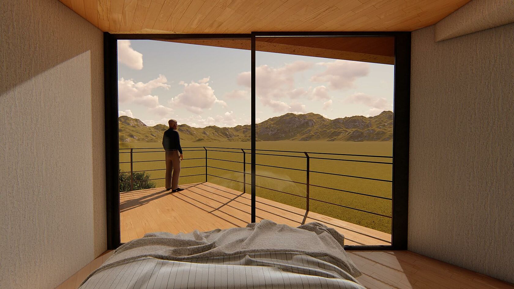 Casa de diseño a estrenar con vistas al mar y a la montaña