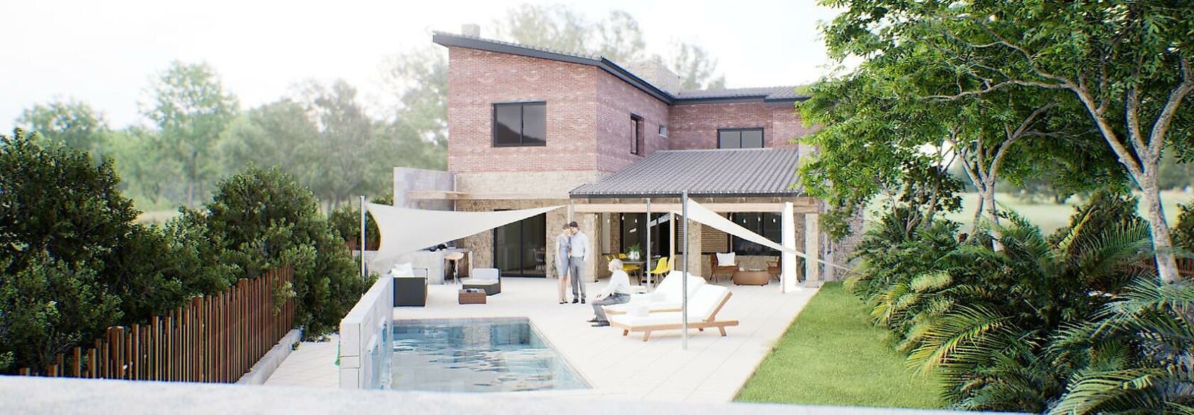 Preciosa casa independiente con piscina